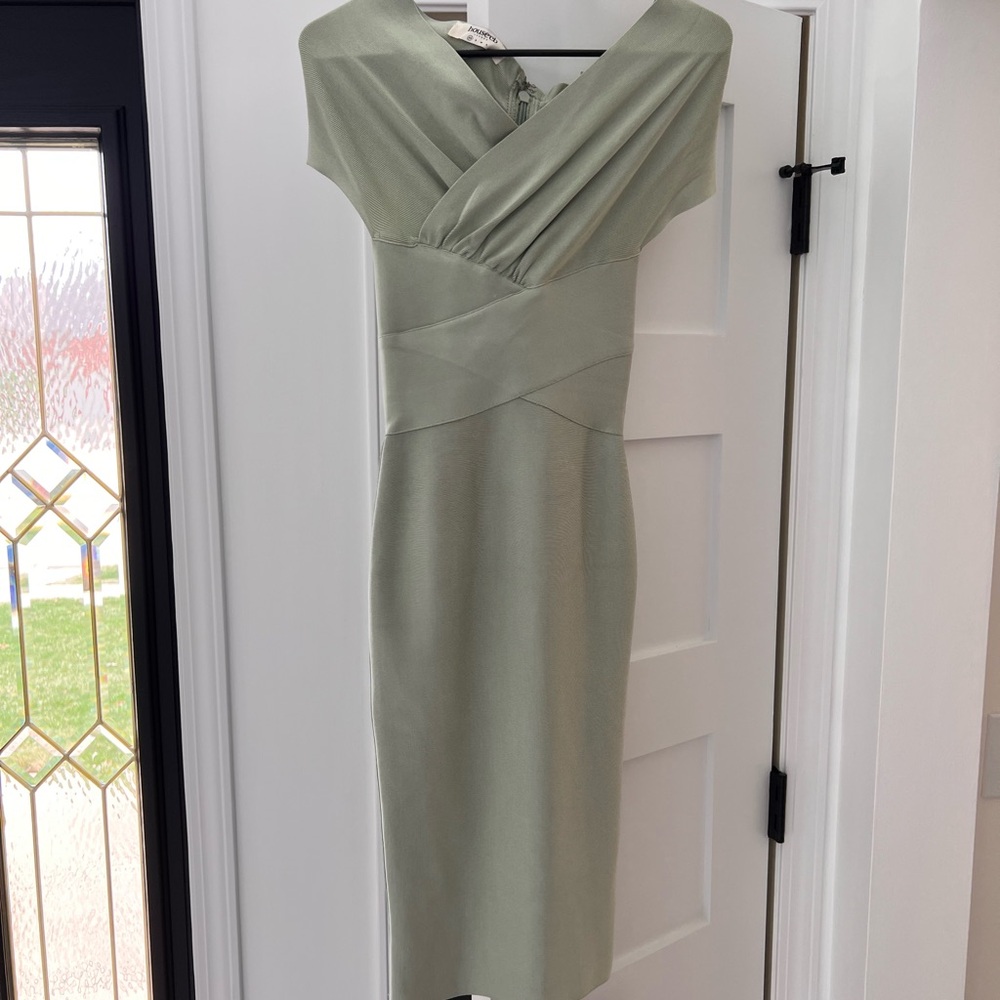 Elegant Sage Green Dress